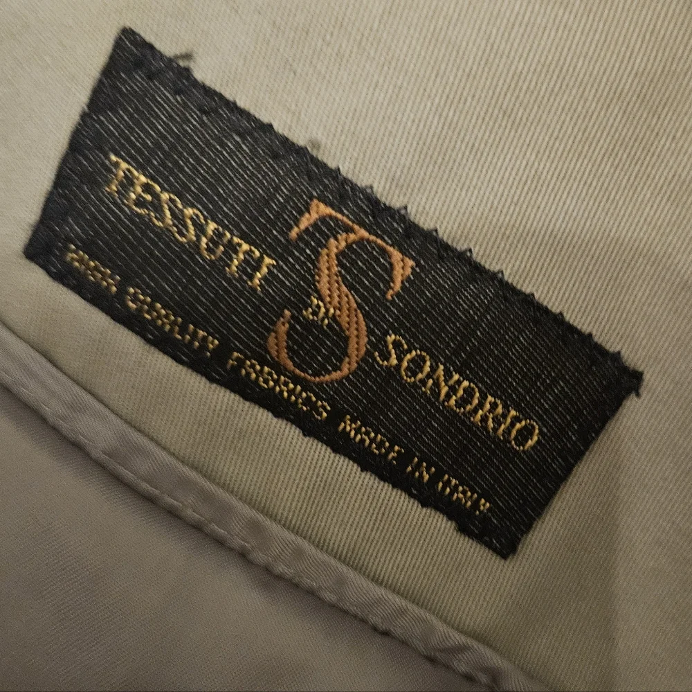 Banana Republic Tessuti di Sondrio chino modern fit blazer Sport Coat Jacket 44